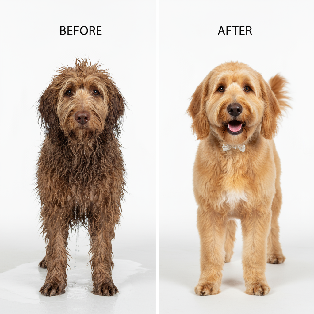 Comparación antes y después