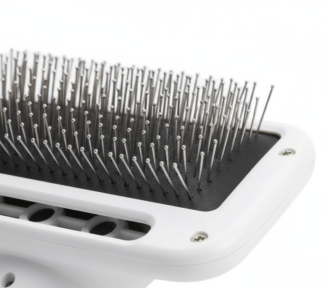 Detalle macro de las cerdas