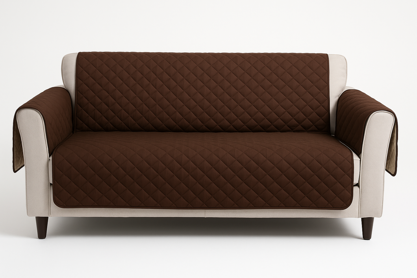 Funda de sofá en estudio